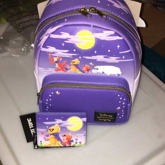 ?Winnie the Pooh Halloween mini backpack and card holder main image 2